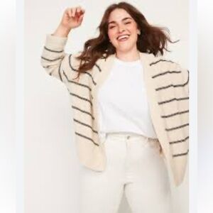 Old Navy Textured Open Front Cardigan Sweater